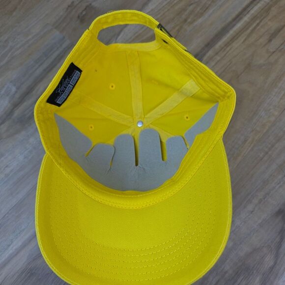 🩵NWOT Yellow Unisex Adjustable Soft Cotton Baseball Hat - Picture 12 of 13